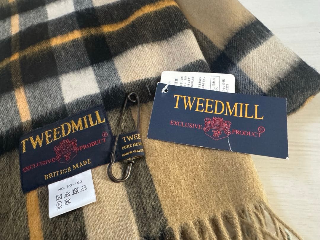 TWEEDMILLマフラー【新品未使用】