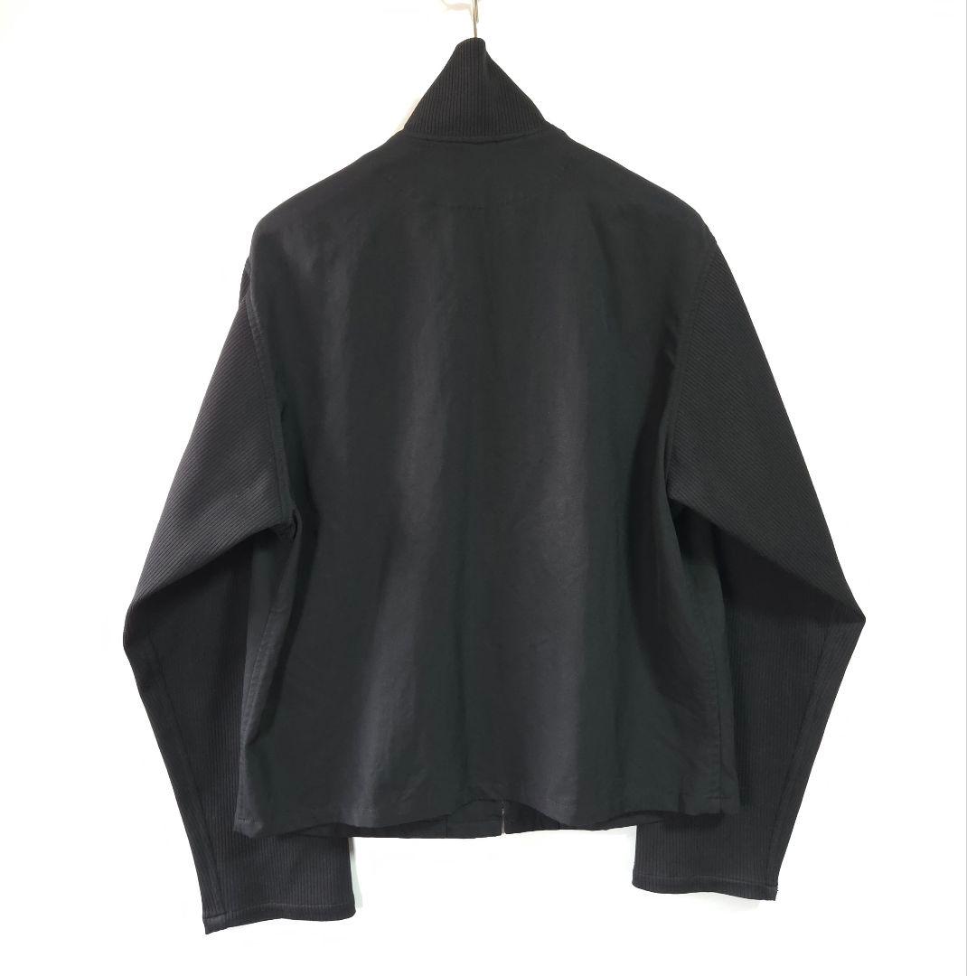 90's Y’s for men ウールギャバトラックジャケット ブラック