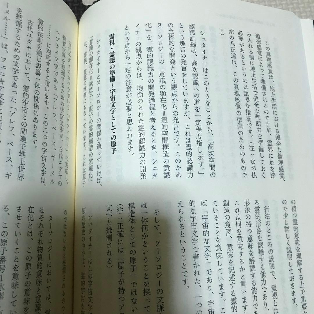 【希少】シュタイナー思想とヌーソロジー