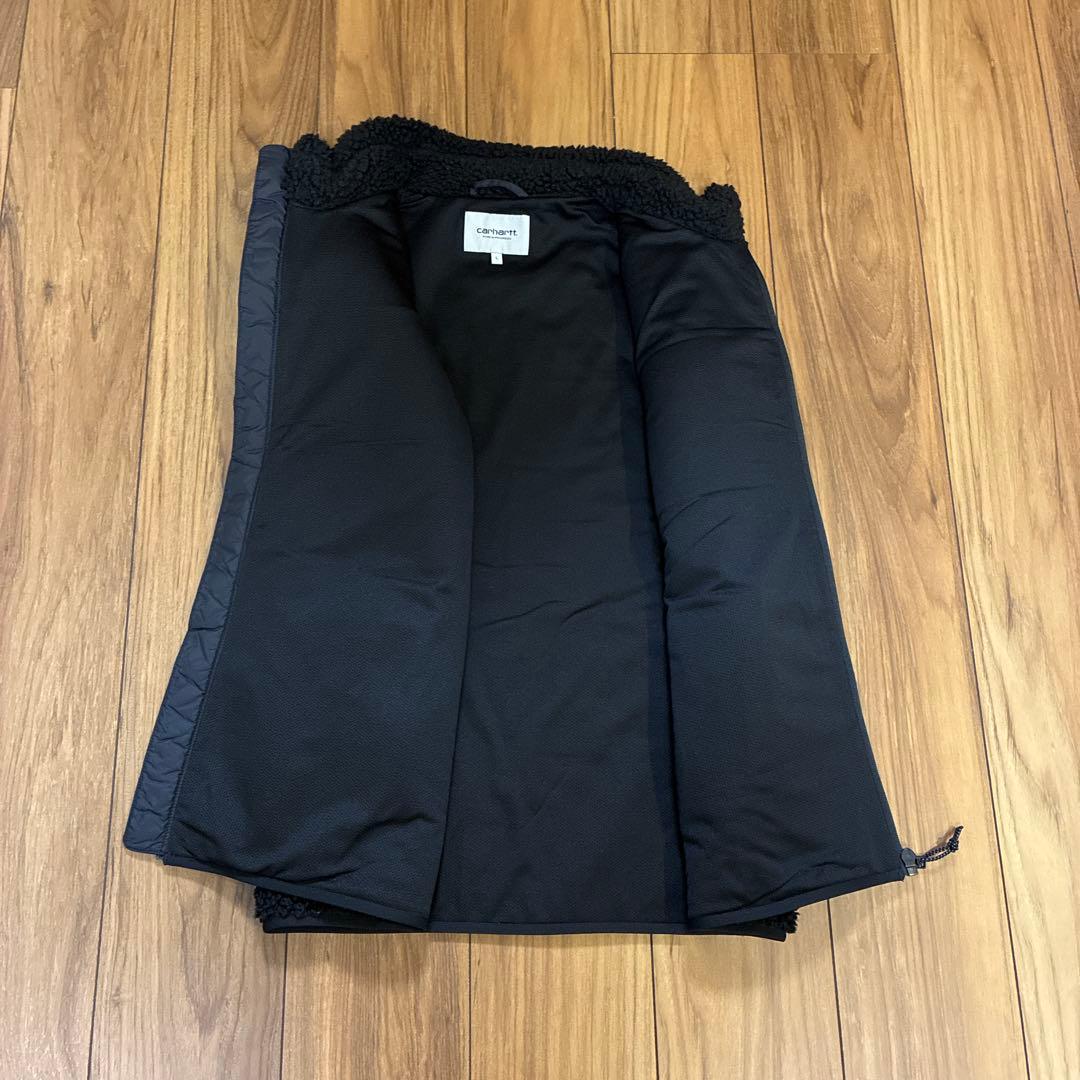 Carhartt ブラック フリース ベスト Mサイズ