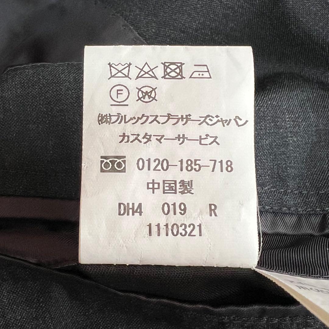 ブルックスブラザーズ　カノニコ社製　テーラードジャケット　ダークグレー　XL