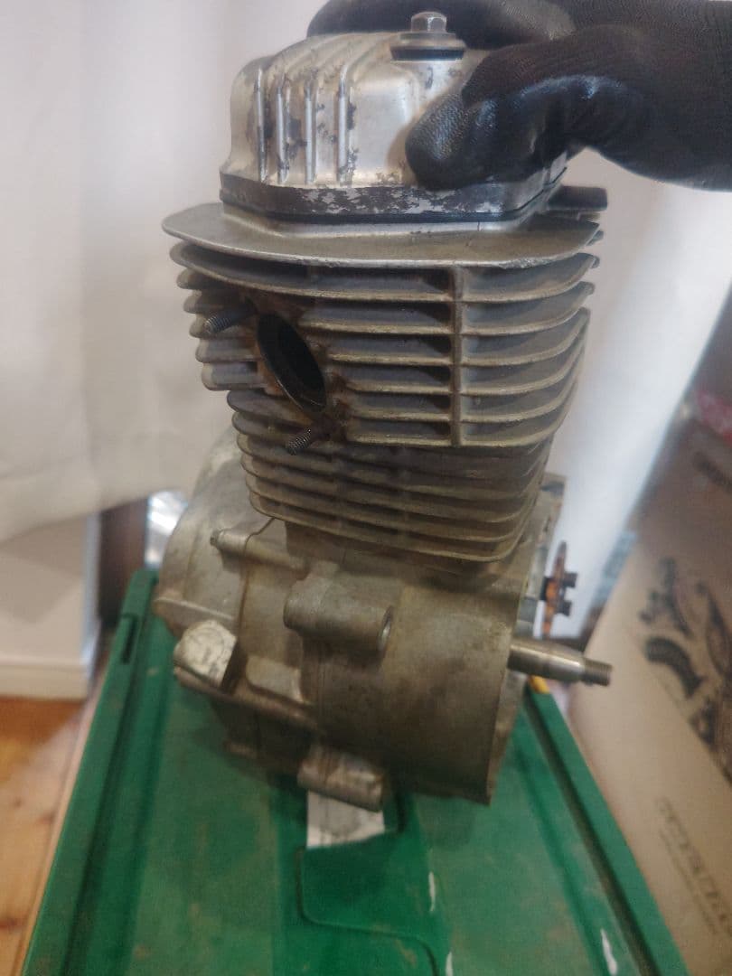 XR100R　エンジン