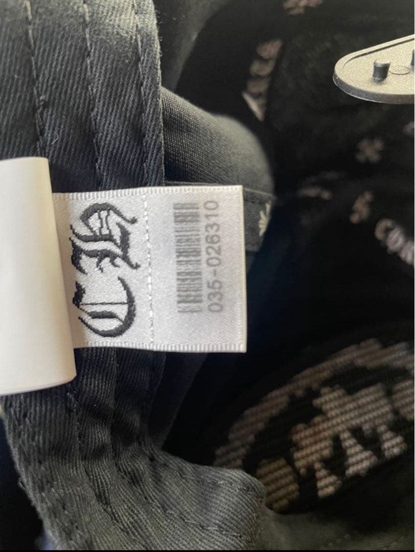 【即購入おやめください】Chrome Hearts 黒 キャップ