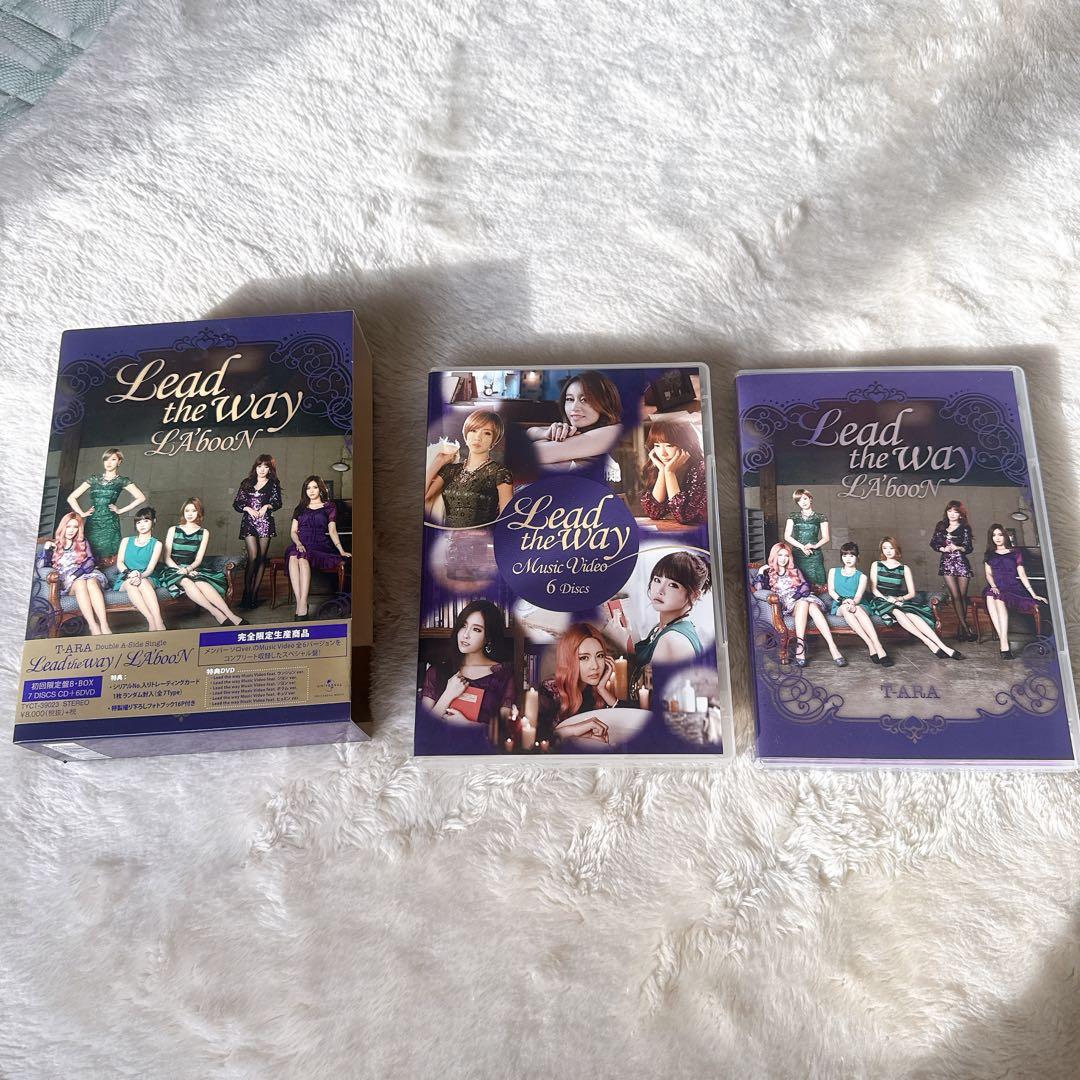【T-ARA】 Lead the way LA'booN 完全限定生産盤 2種