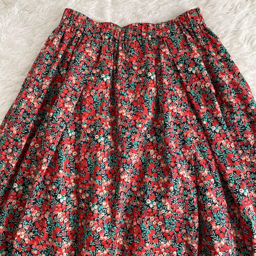 美品☆かぐれ kagure リバティプリントスカート 日本製 アーバンリサーチ