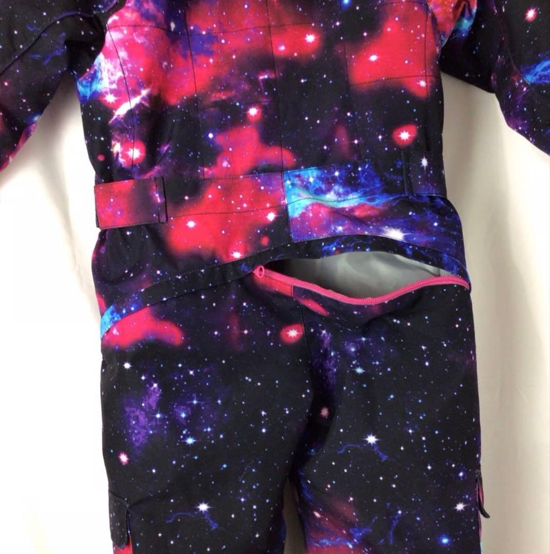BLMG BlueMagic　スノーウェア　宇宙柄　つなぎ 140