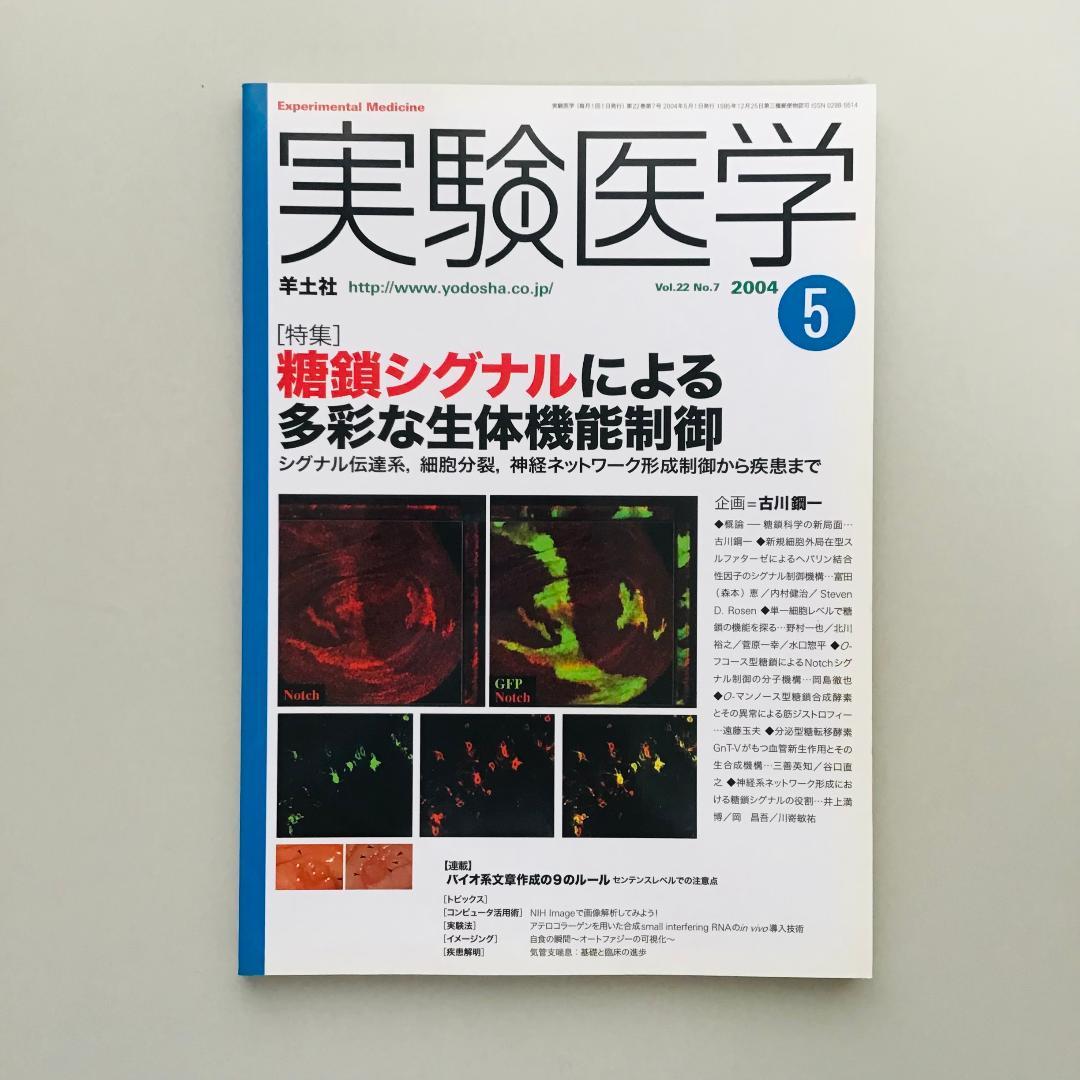 実験医学 2004年 1年分 14冊セット