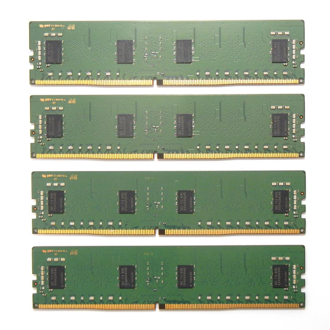 Samsung DDR4-2400T 16GB (4 x 4GB) メモリ