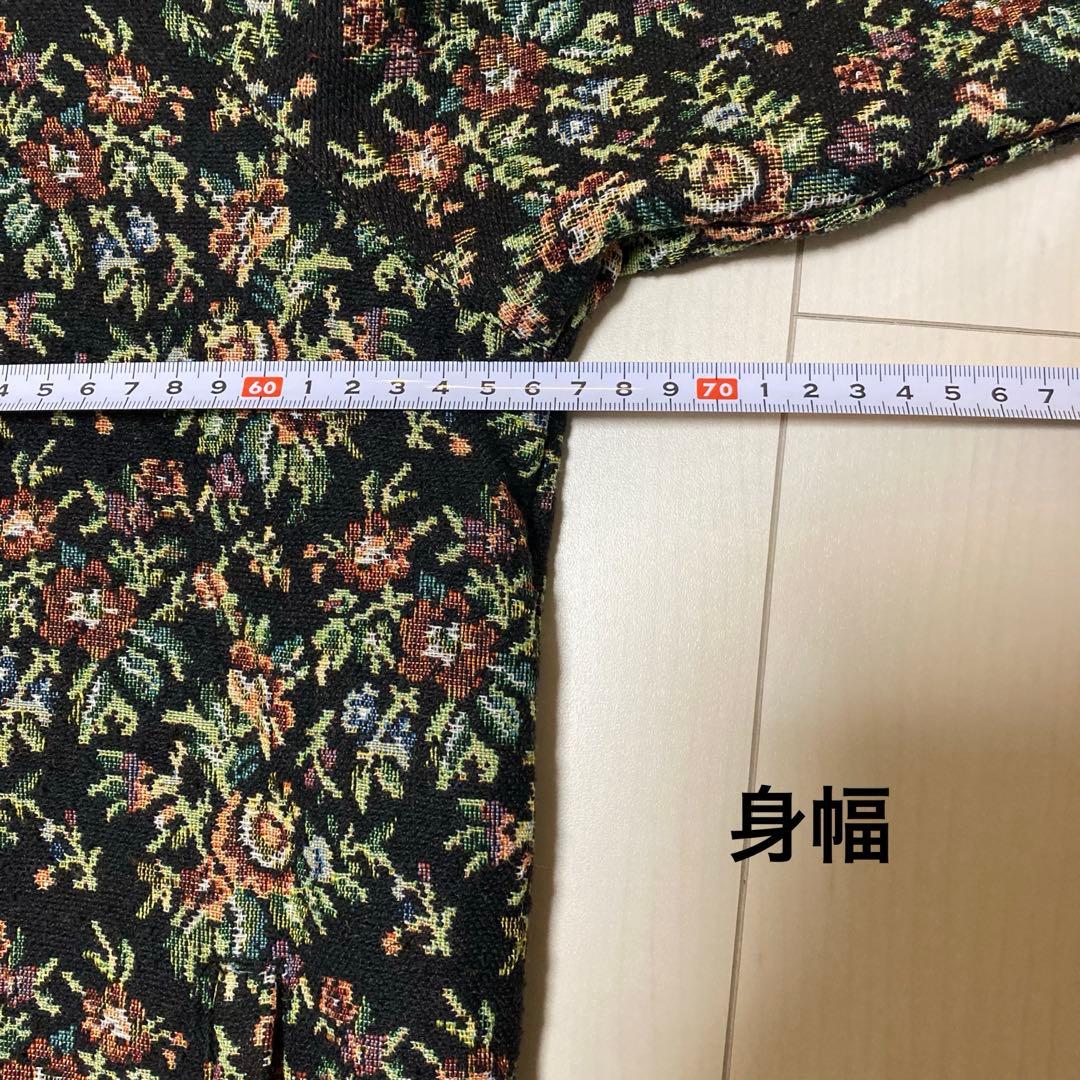 花柄ジャケット