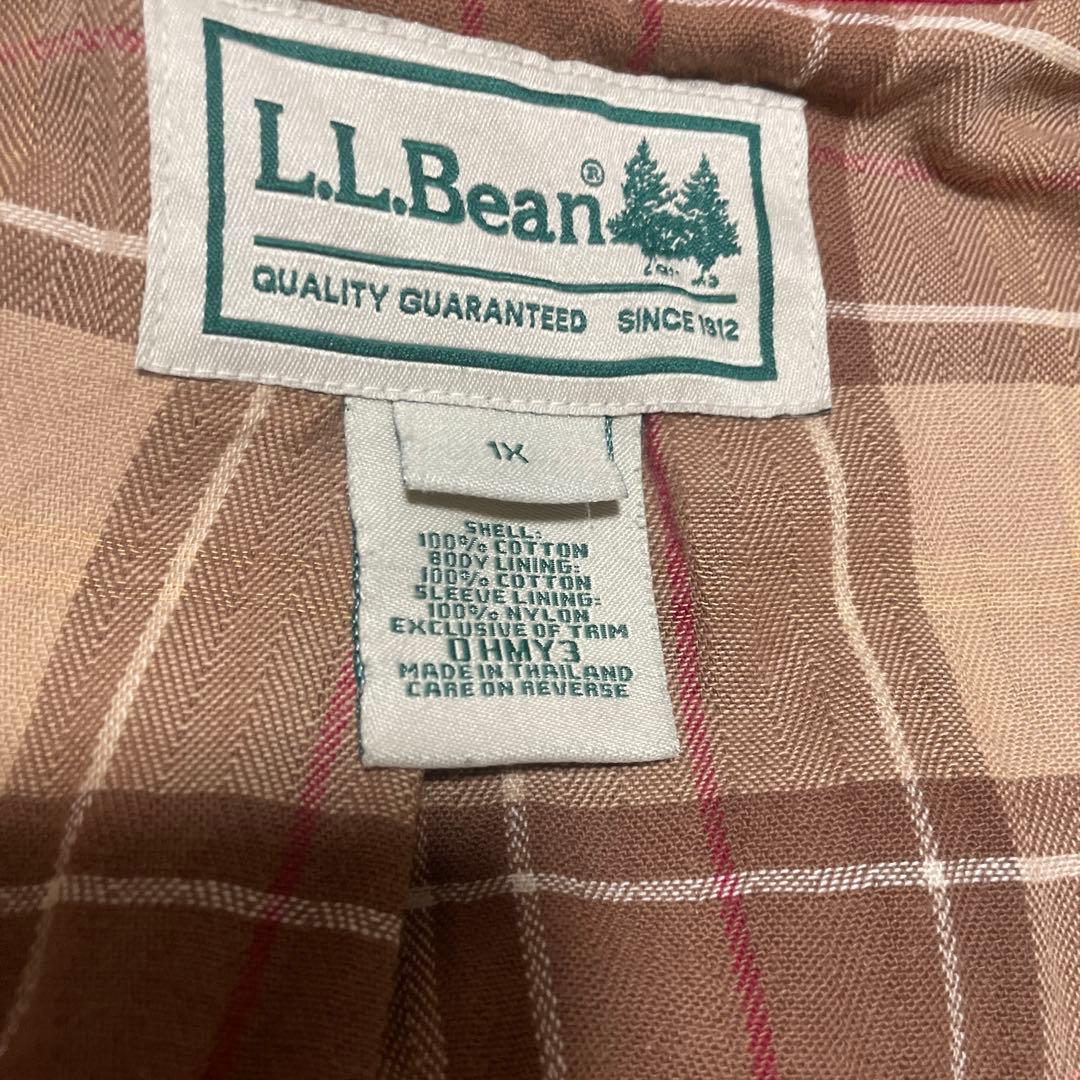 好色　l.l.bean エルエルビーン　ハンティングジャケット　レッド　XL