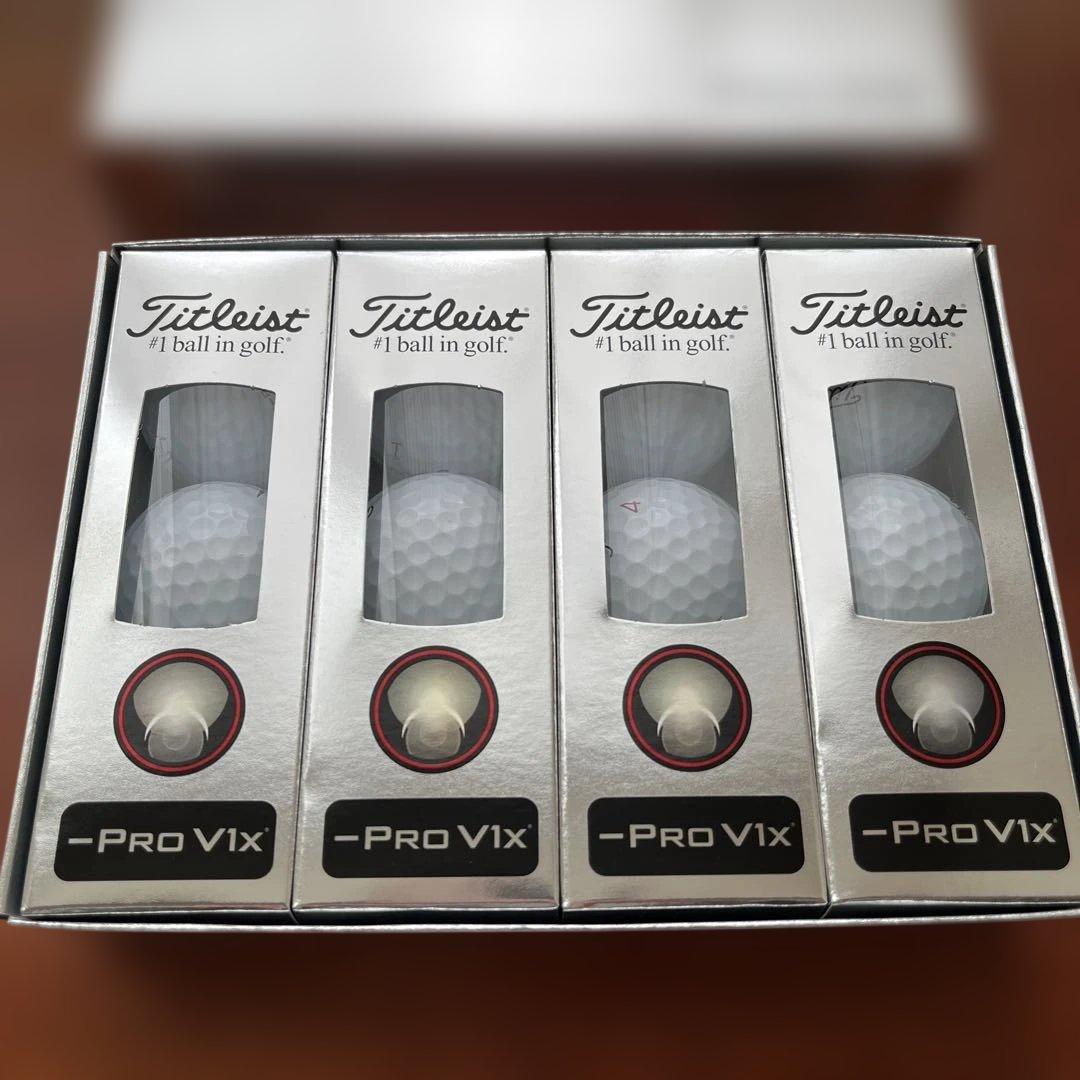 Titleist Pro V1x ゴルフボール 1ダース