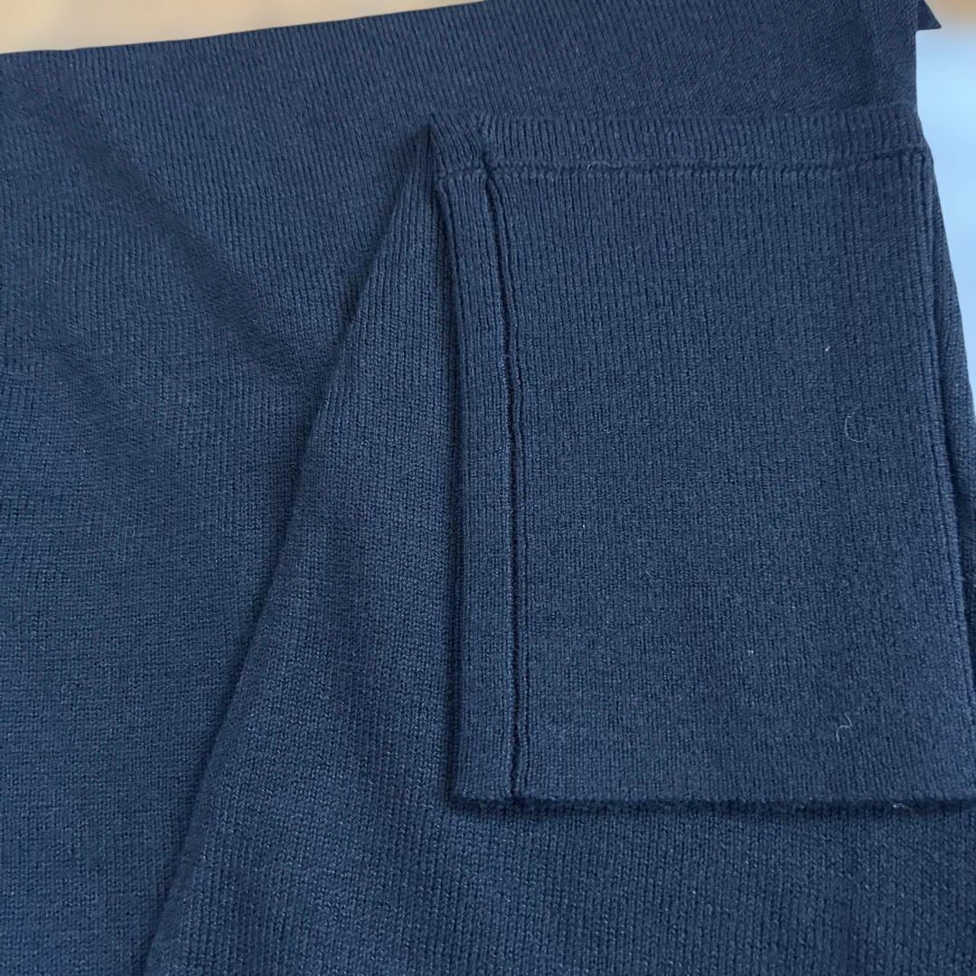 ビアズリー　切替ギャザー　ニット　新品未使用