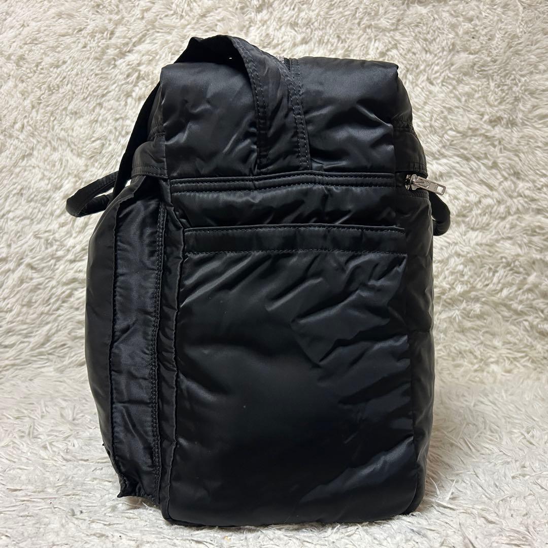 未使用級✨ ポーター タンカー ボストンバッグ 2way 黒 ブラック