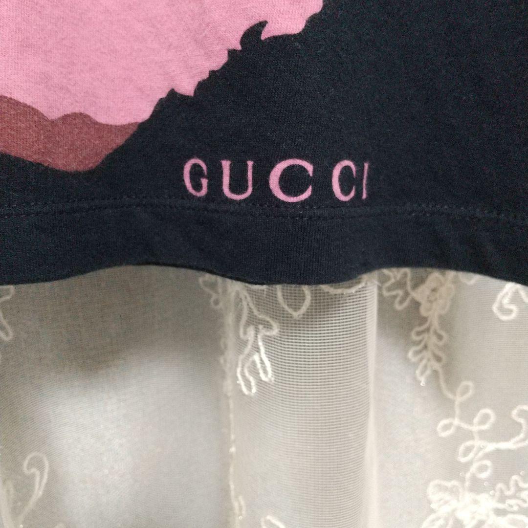 GUCCI フラワープリント Tシャツ Sサイズ