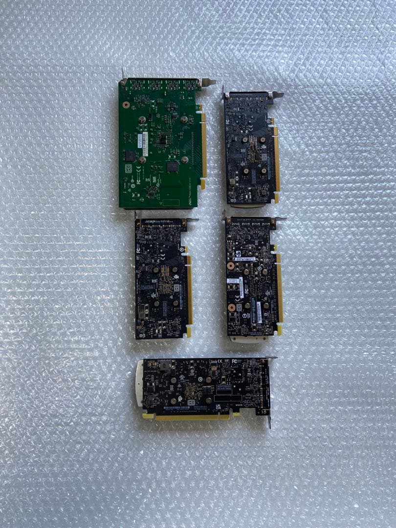 グラボ nVIDIA T400/M2000/P620/P400×2/５個ジャンク