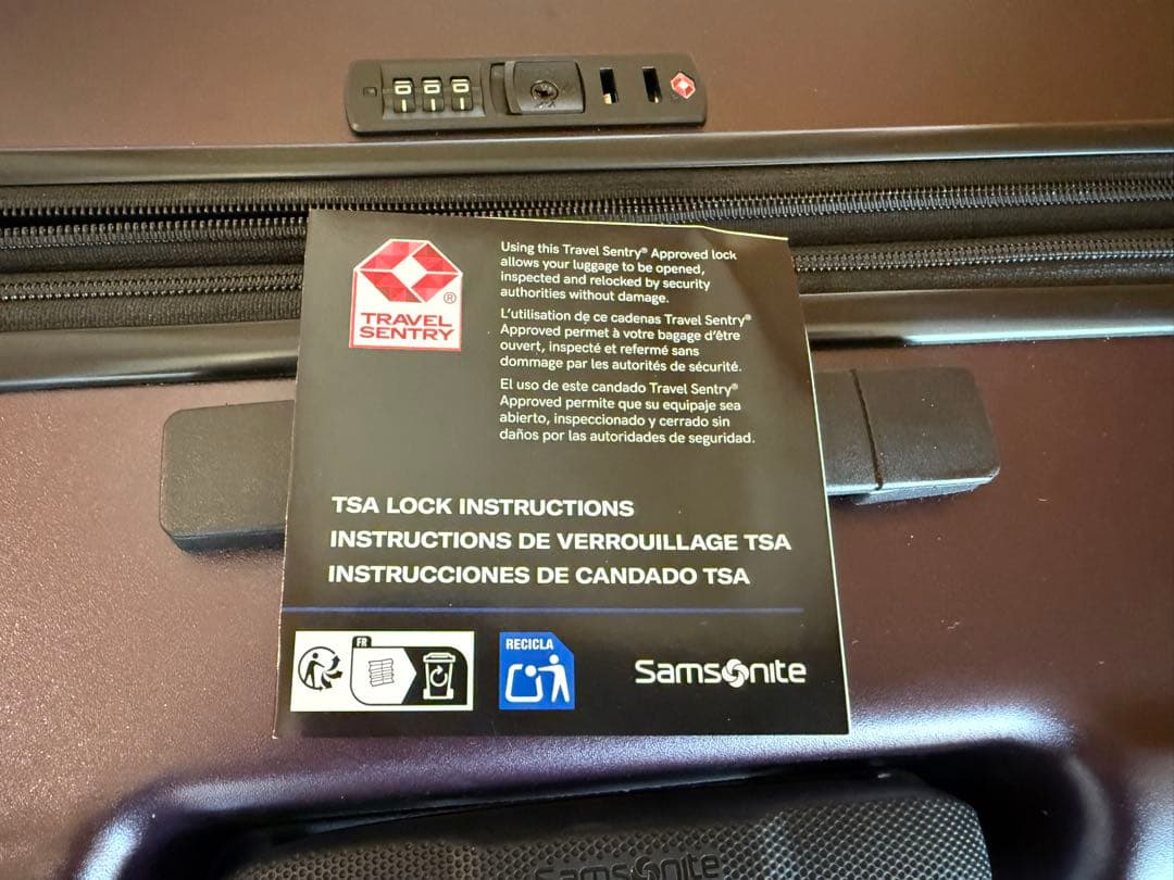 Samsonite Lサイズ 75cm 1回使用 サムソナイト スーツケース