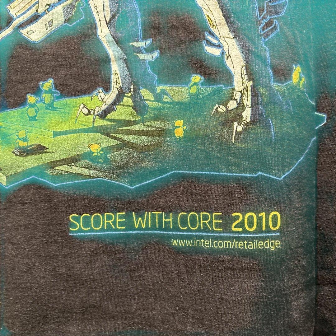 【フェード個体】\"INTEL CORE i5 \"企業 Print t-shirt