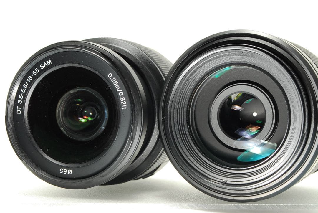 SONY α57 ❤️ダブルレンズキット スマホ転送 ソニー 一眼レフ カメラ