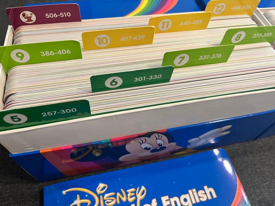 語学・辞書・学習参考書 Disney World of English Talkalong Cards