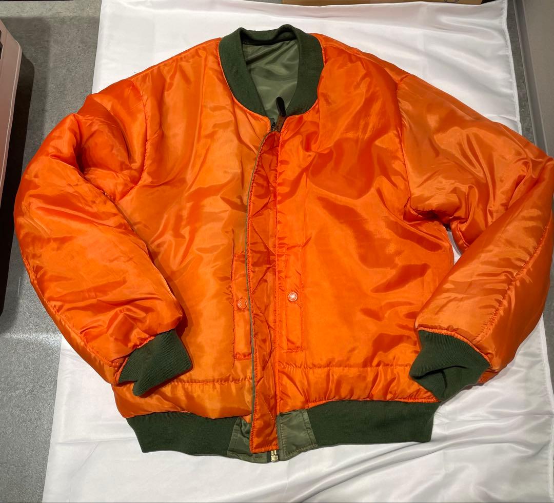 FOSTEX GARMENTS MA-1 フライトジャケット カーキリバーシブル
