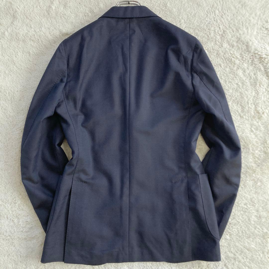 LARDINI　テーラードジャケット　サマーウール　モヘヤ　シルク　イタリア製
