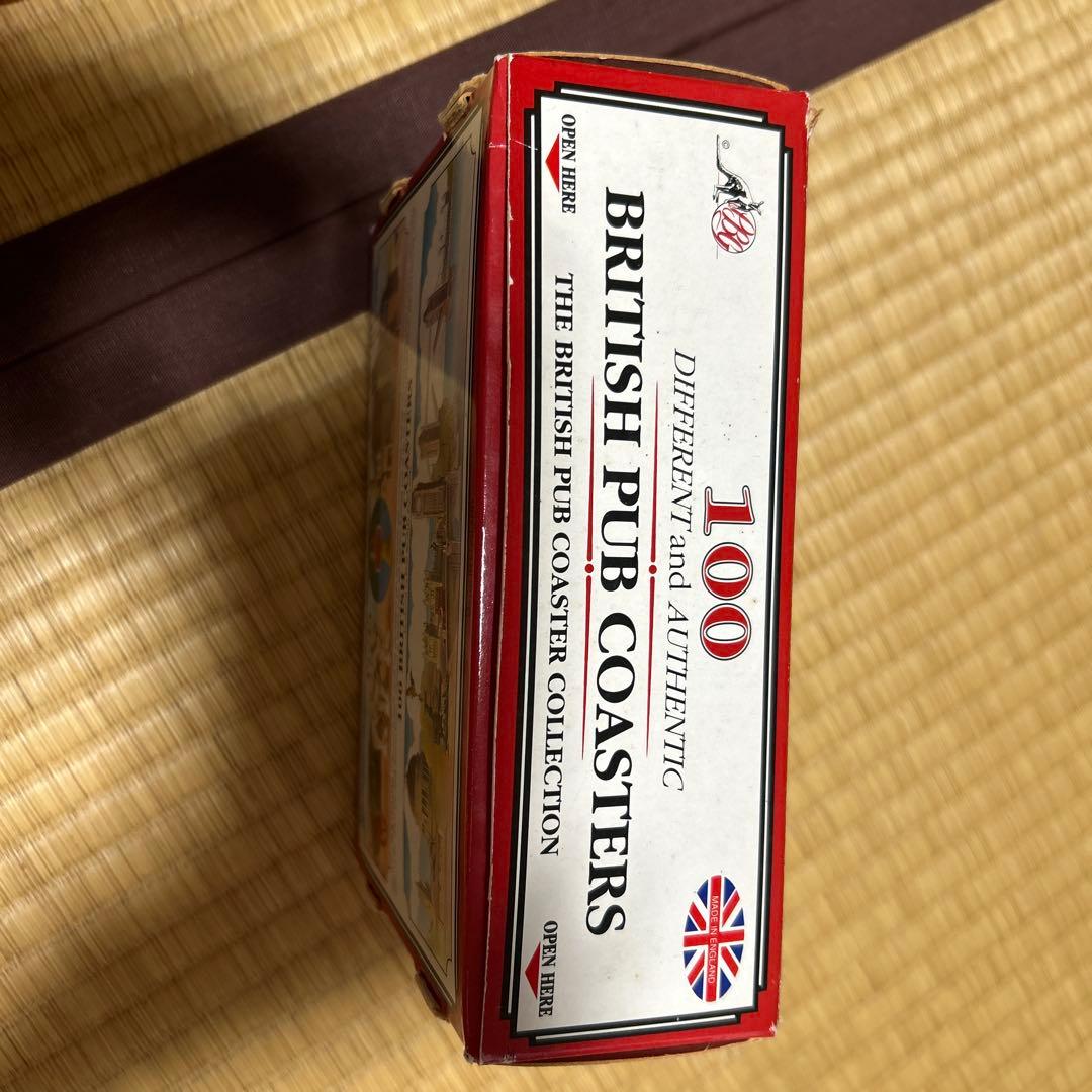 100 British Pub Coastersイギリス製　本物　 コレクション