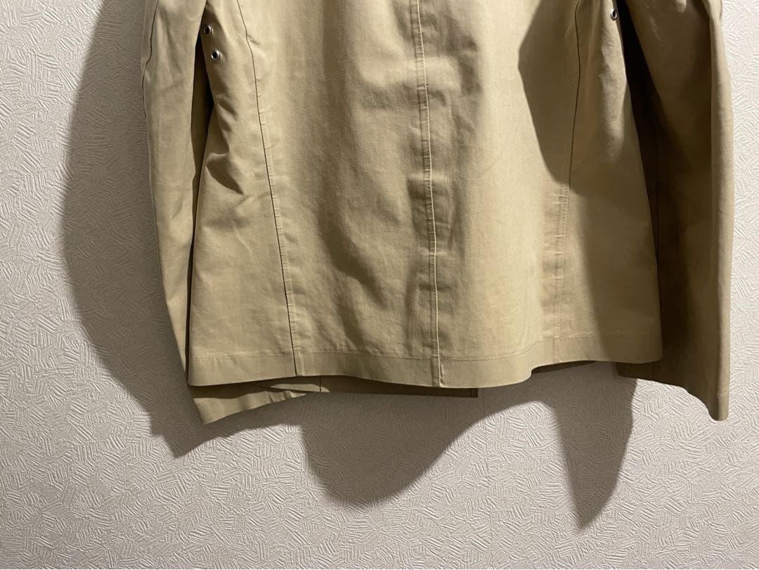 スコットランド製 MACKINTOSH × Y's ゴム引き ピーコート
