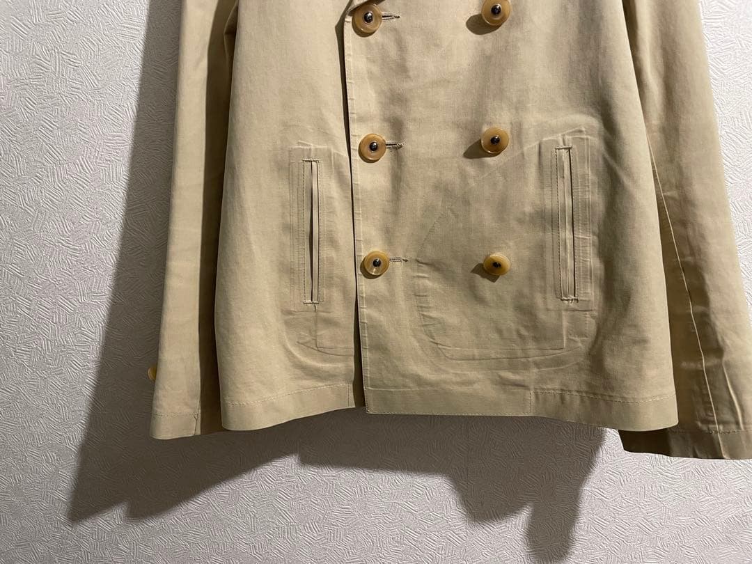 スコットランド製 MACKINTOSH × Y's ゴム引き ピーコート