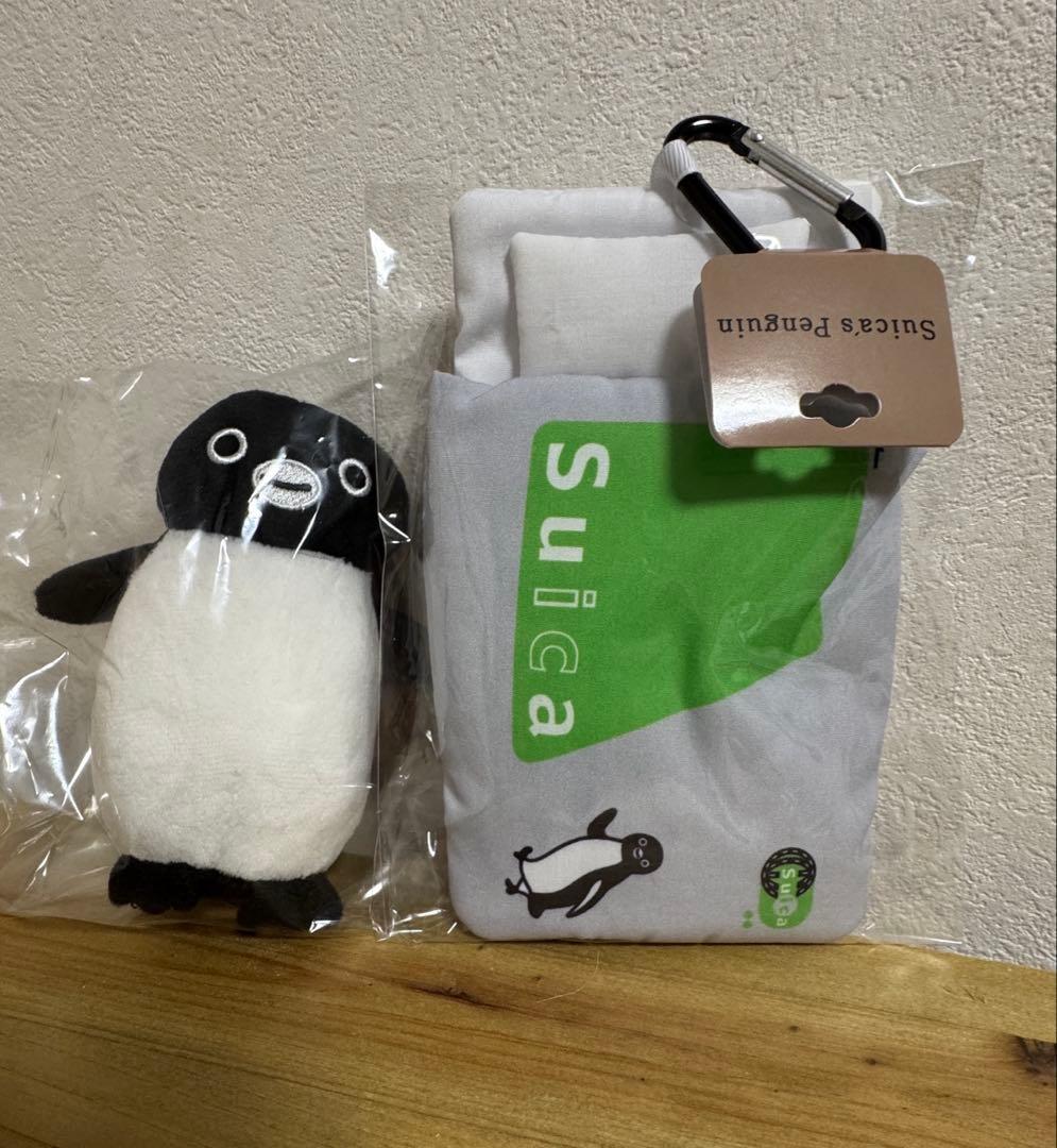 新品未使用Suicaのペンギン ぬいぐるみ マスコット キーホルダー カラビナ付