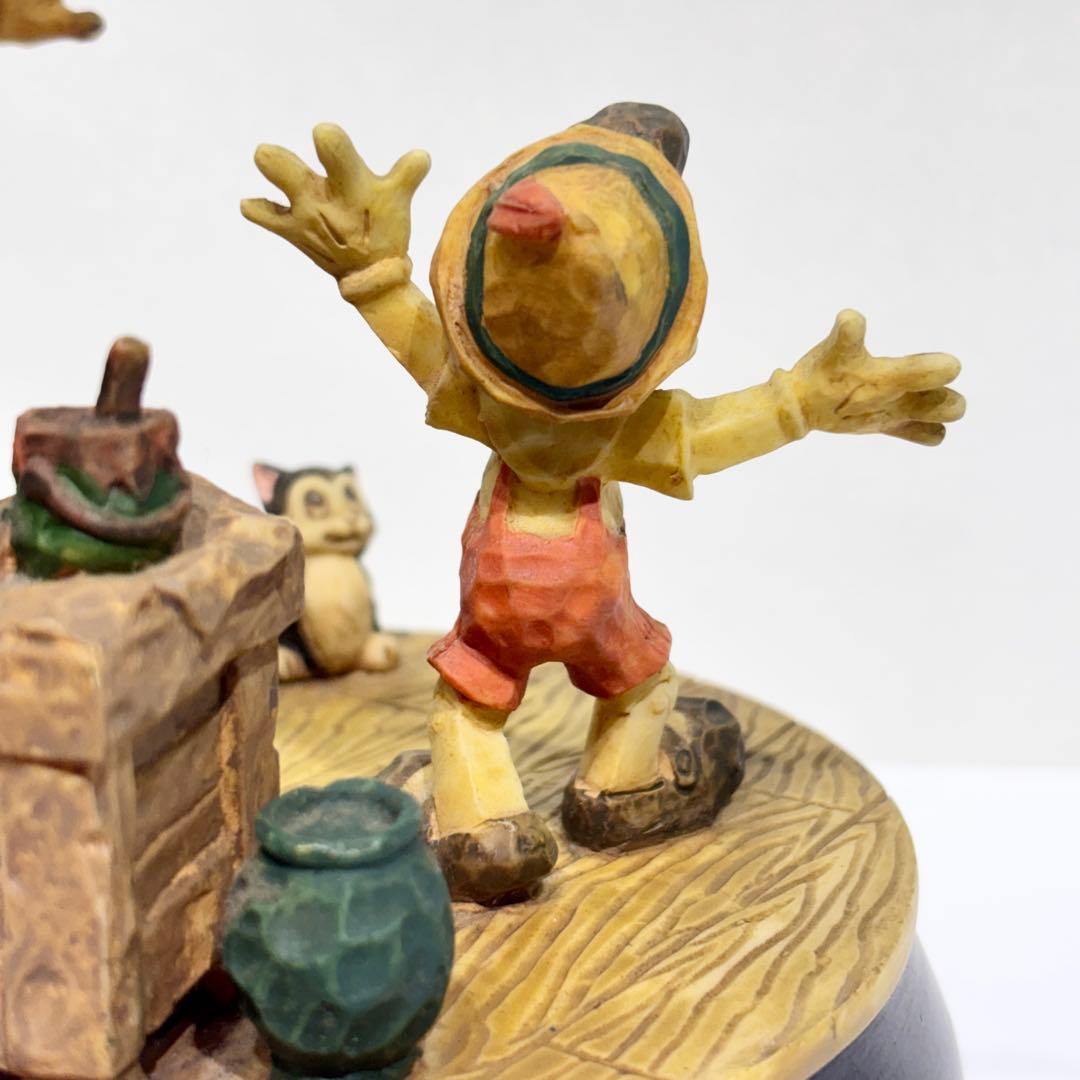 希少！ディズニー ピノキオ フィギュア オルゴール