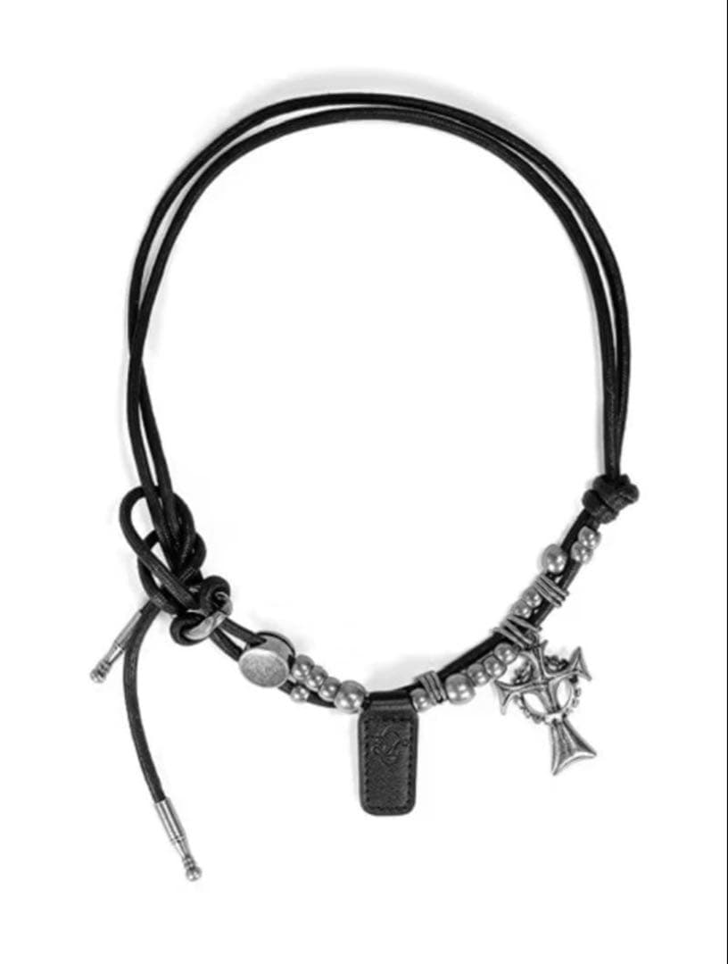 【Rosen Kreuz】guilty cross leather choker