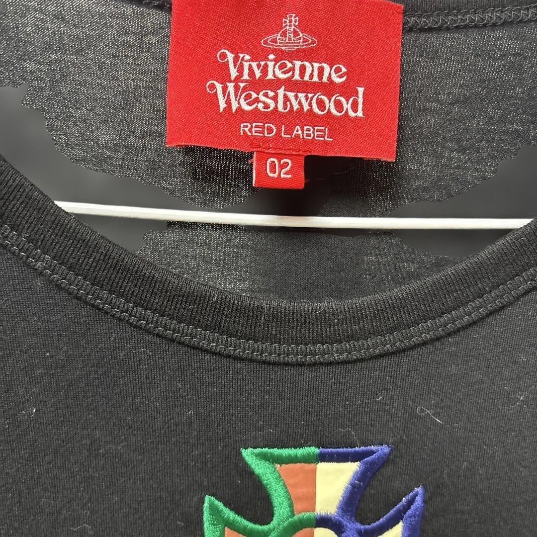 Vivienne Westwood ヴィヴィアン 半袖Tシャツ 02 黒　オーブ