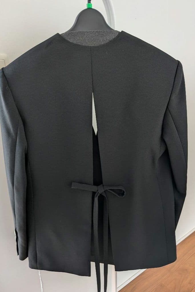 Cygne　新品未使用 ロングジャケットAnais ブラックサイズ0　紙タグ付き