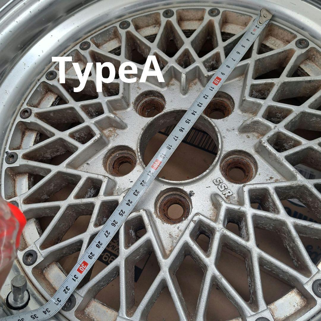 SSR Type A 15インチ 6.5J 5H PCD114.3 2本セット