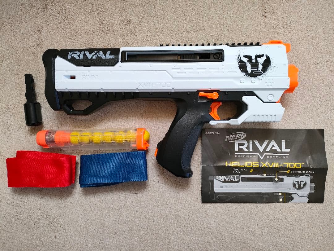 Nerf　ナーフ　ライバル　ヘリオス　箱あり