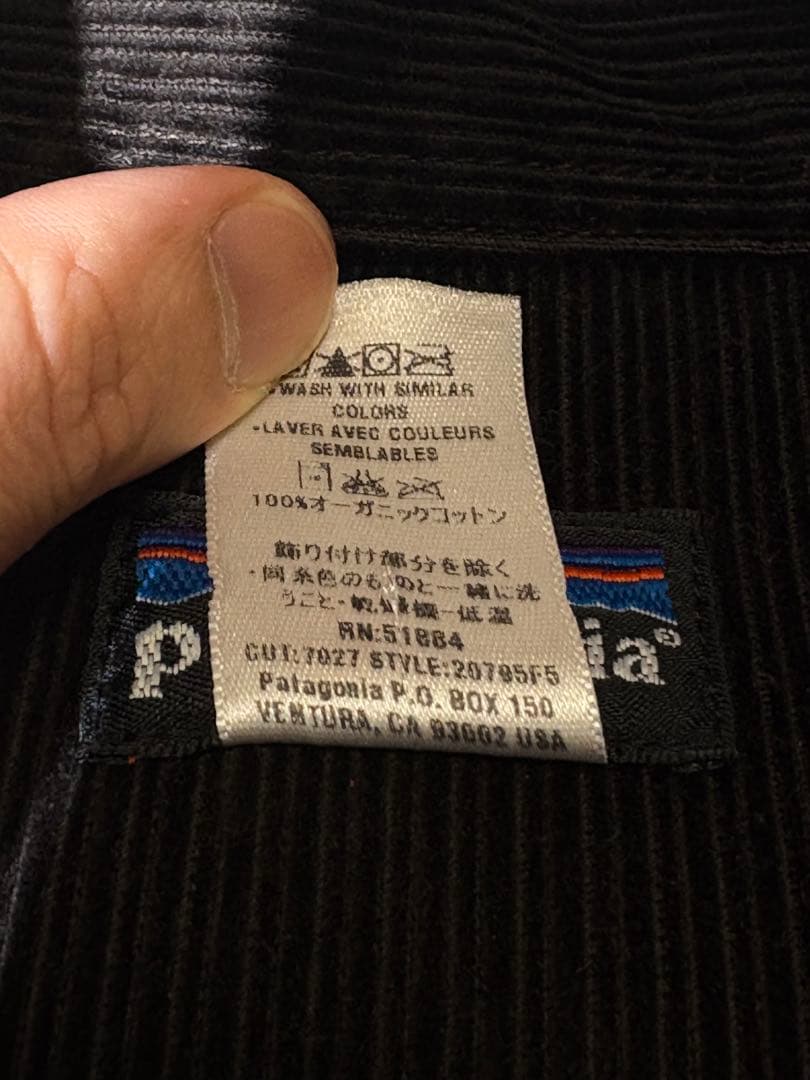 最終価格！希少！rhythm｜Patagonia｜コーデュロイ｜Mサイズ｜