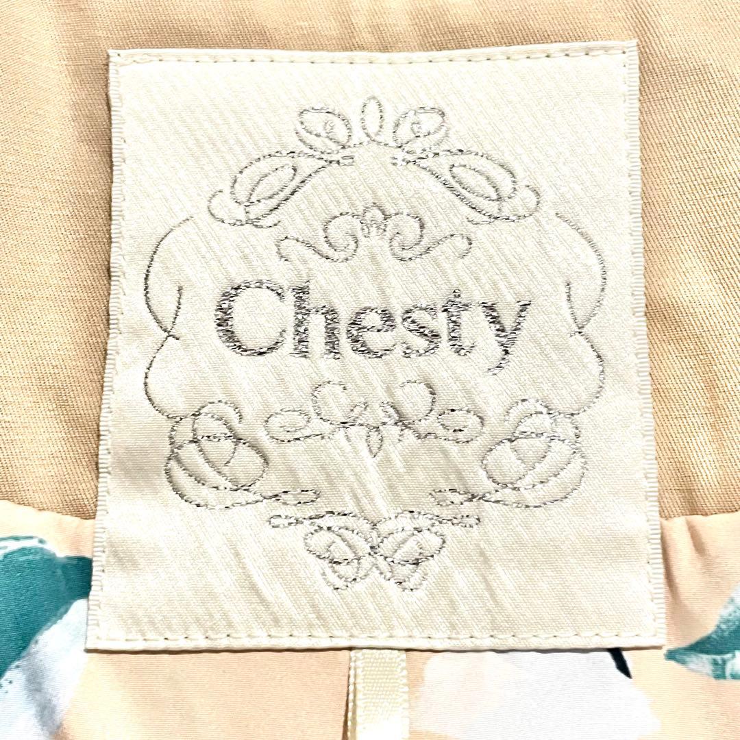 チェスティ　chesty フラワーライナーロングコート　トレンチコート完売品