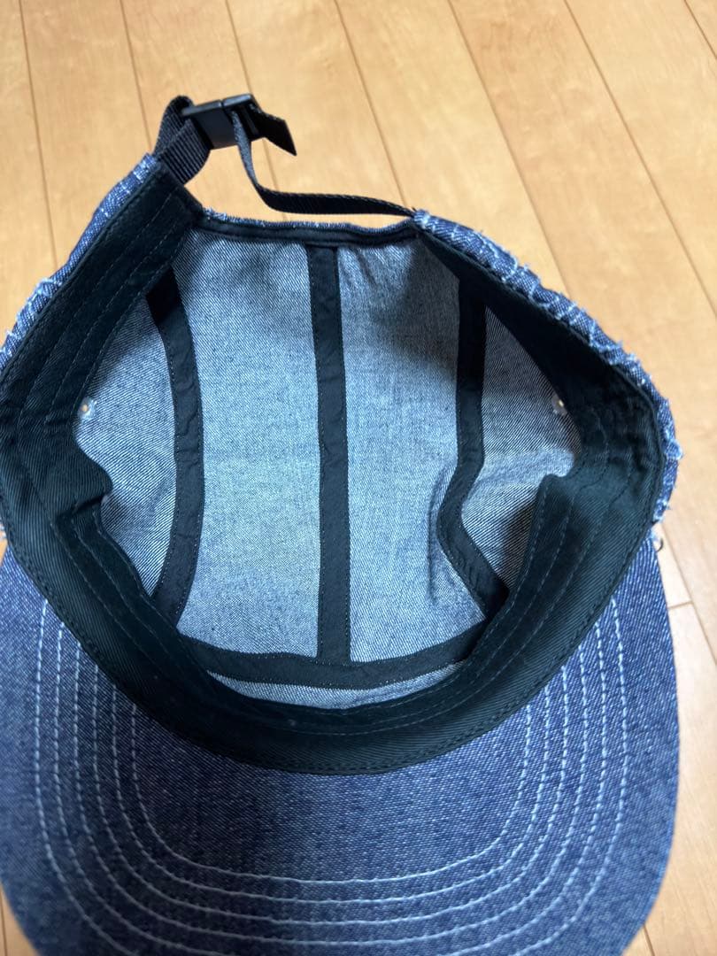 帽子 SUPREME Lasered Denim Camp Cap