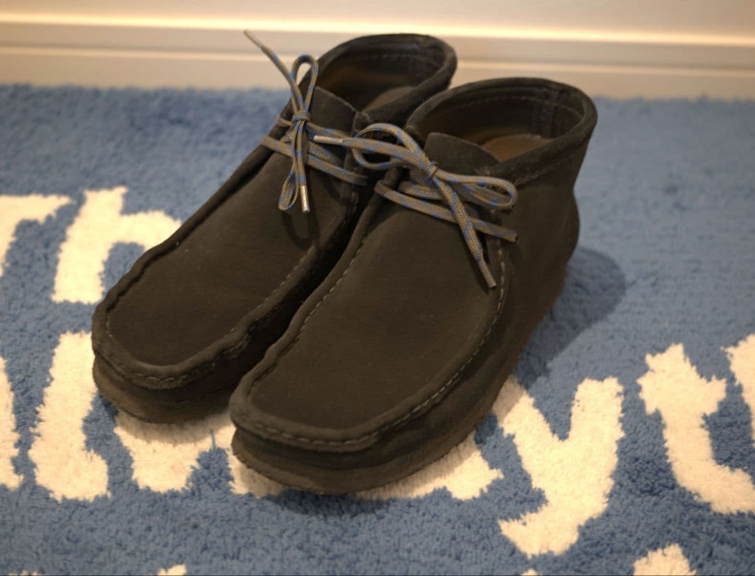 Clarks wallabee ブーツ 26.5cm vincent レース付