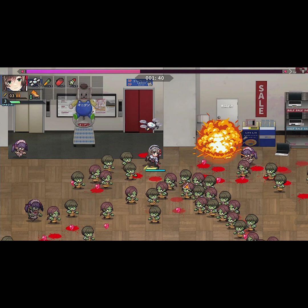 MAID OF THE DEAD メイドオブザデッド switch スイッチ