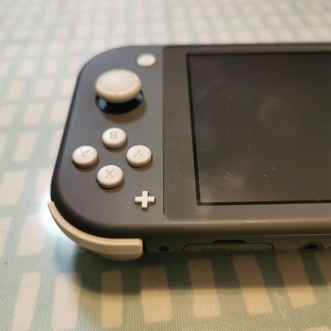 ニンテンドースイッチライト本体　グレー ジャンク　電源入りません