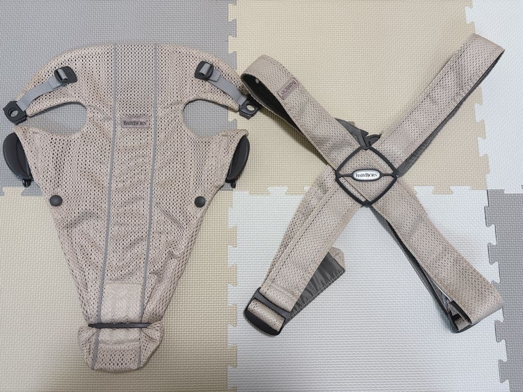 BABYBJÖRN抱っこ紐 メッシュ パーリーピンク