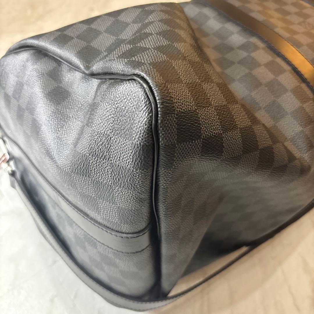LOUIS VUITTON/ルイヴィトン ダミエ キーポル・バンドリエール 55