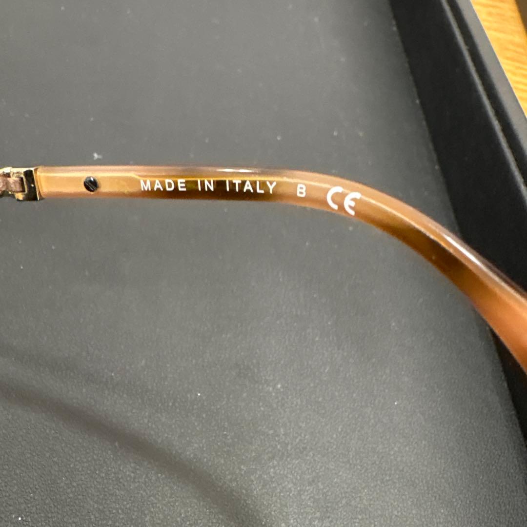 シャネル　CHANEL サングラス　3352QA 　べっ甲調　チェーン