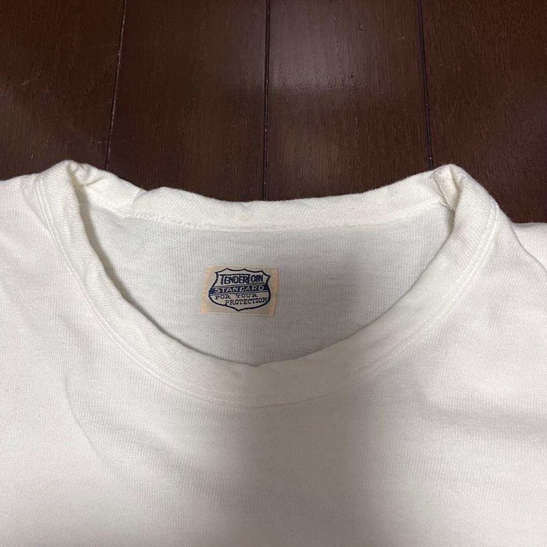 テンダーロイン ロゴ Tシャツ ホワイト サイズXL