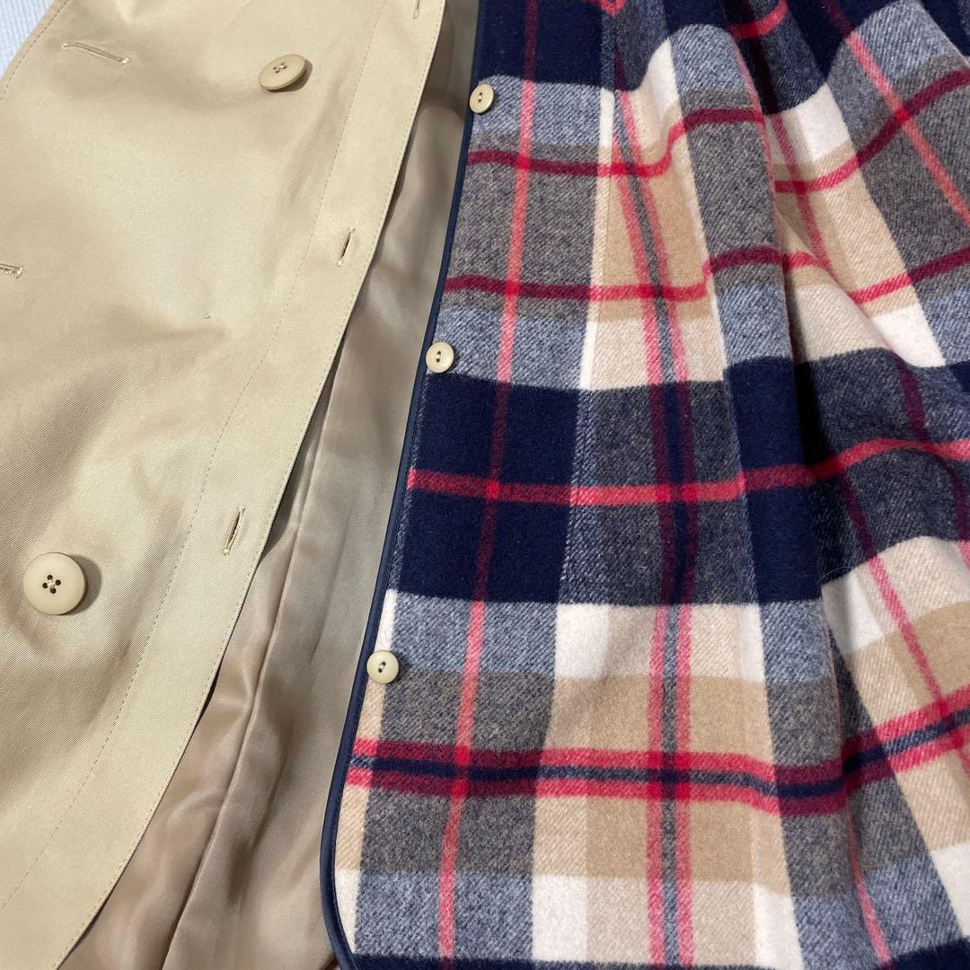 極美品✨マッキントッシュフィロソフィーベージュ トレンチコート ライナー付き