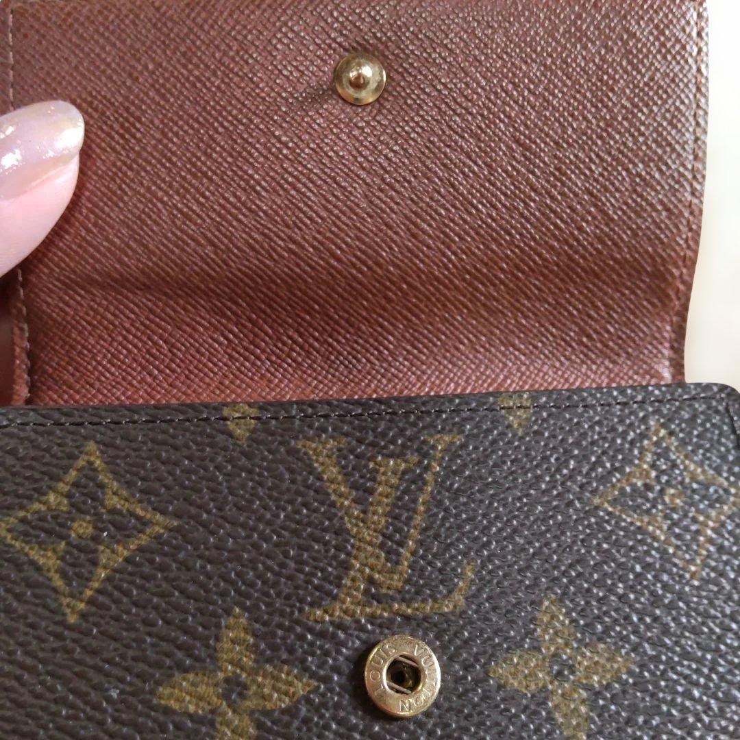 Louis Vuitton 二つ折り財布 ブラウン美品