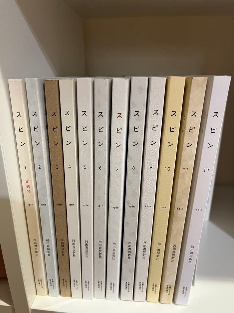 【eringo8391】スピン 創刊号-12巻セット　河出書房新社