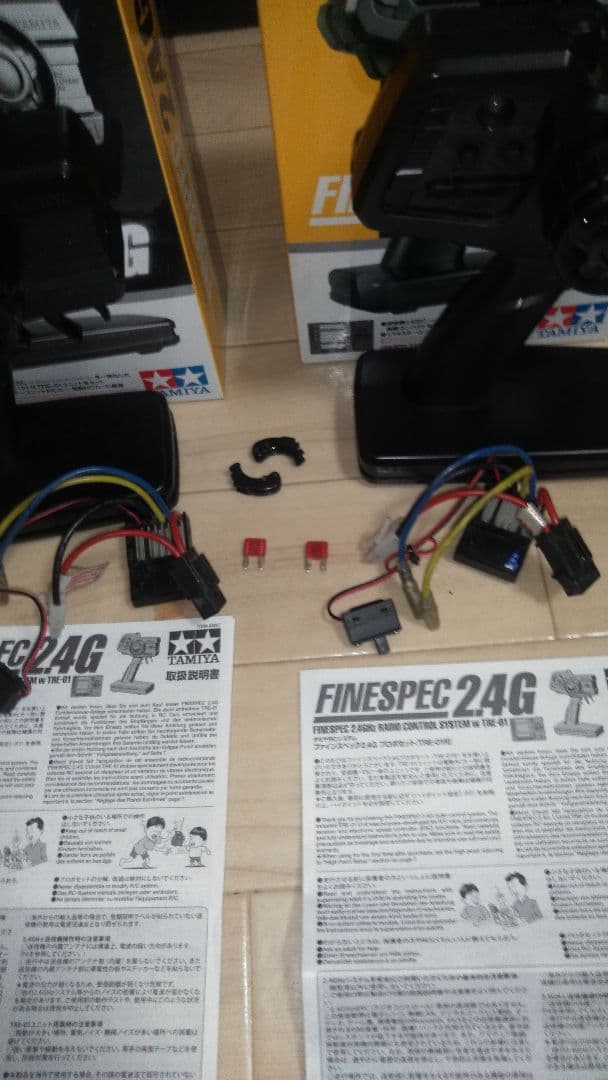 サーボ無し　TAMIYA　TRE-01ユニット✕２