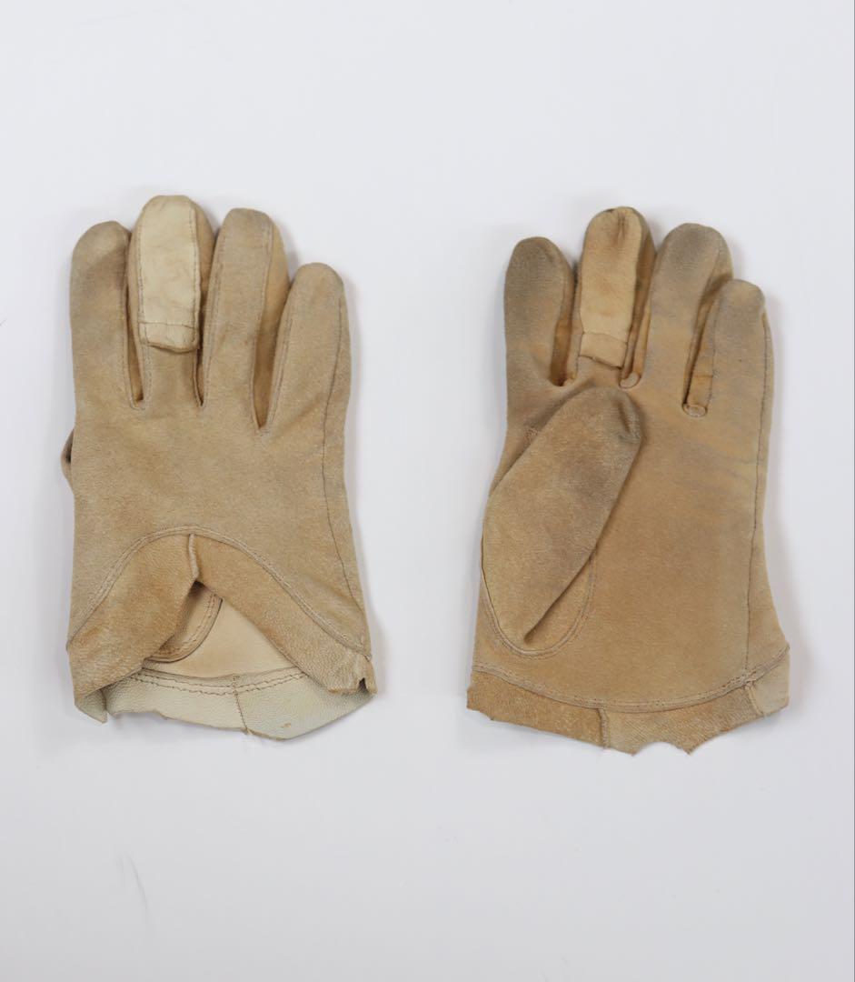 ソロイストシープレザーグローブサイズ23サンドベージュUSED